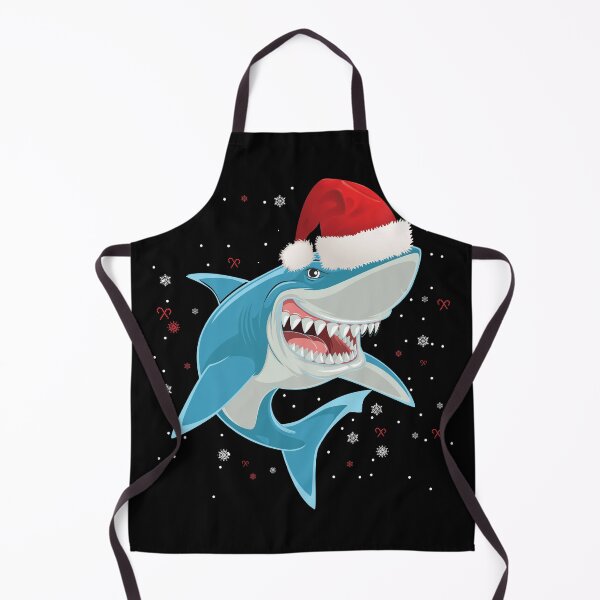 Item preview, Christmas Jolly Shark - Funny designed and sold by sriniboss758.