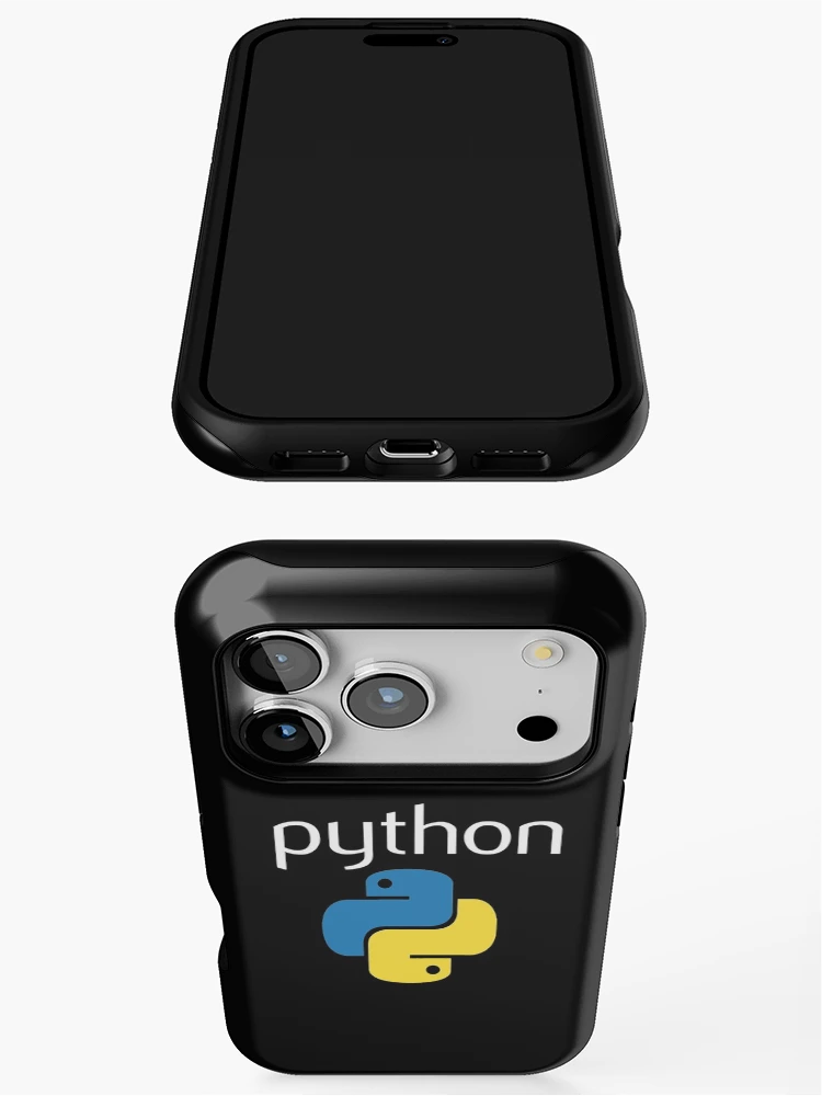 Thumbnail 3 of 4, iPhone Case, Funny Tee Python Programmer Computer Developers Tee designed and sold by CTankdesign.