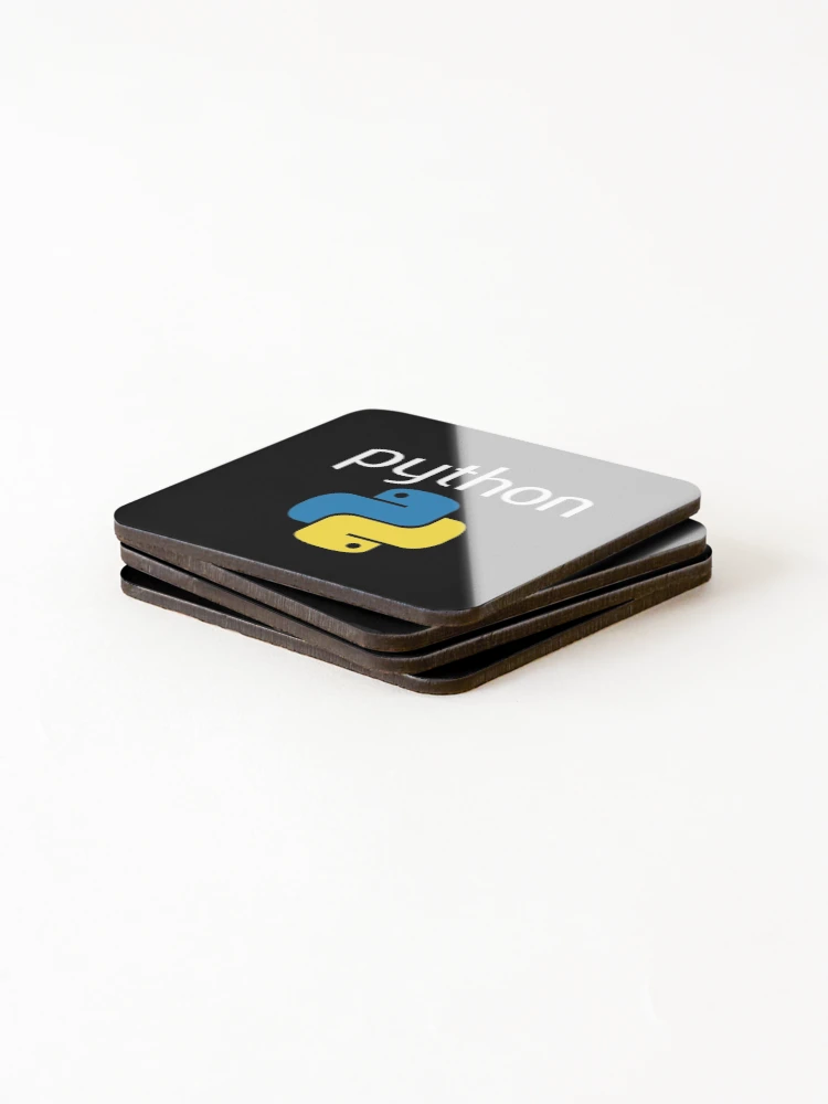 Thumbnail 4 of 5, Coasters (Set of 4), Funny Tee Python Programmer Computer Developers Tee designed and sold by CTankdesign.