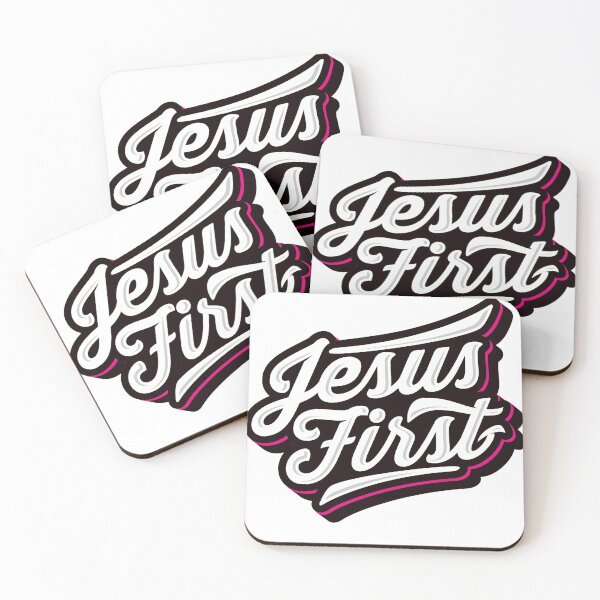 Item preview, Jesus First - Bible Motivational Quote Typography designed and sold by lapaz.