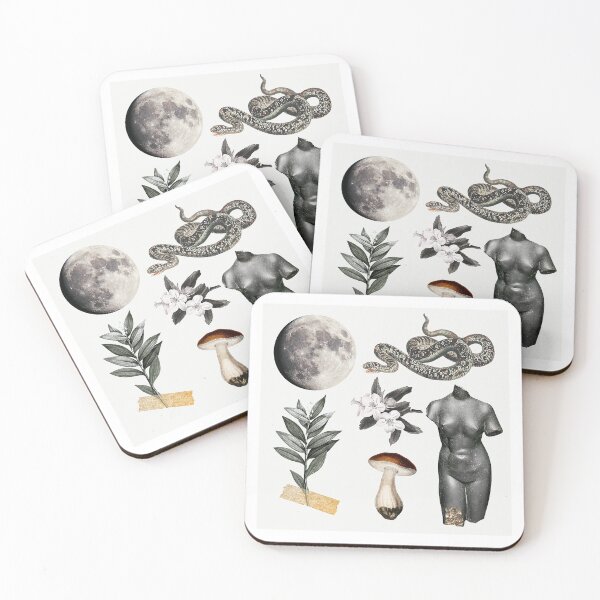 Item preview, Aesthetic Collage Illustration Art Print designed and sold by Eva Vincent.
