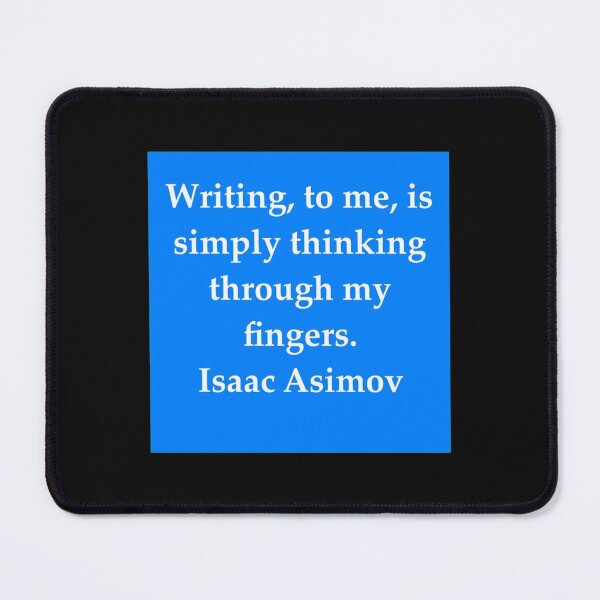 Item preview, Isaac Asimov designed and sold by HCDArtdesign.