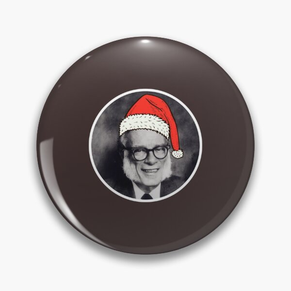 Item preview, Isaac Asimov Wearing A Santa Hat   designed and sold by HCDArtdesign.