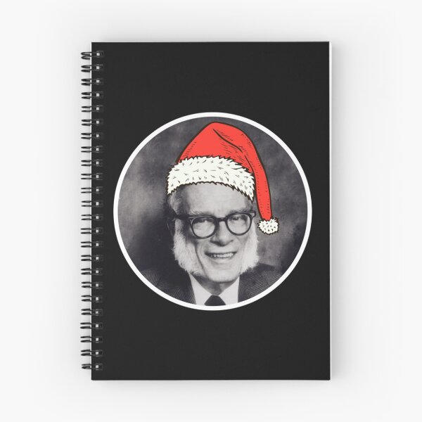 Item preview, Isaac Asimov Wearing A Santa Hat   designed and sold by HCDArtdesign.