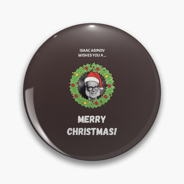 Item preview, Isaac Asimov Wishes You a Merry Christmas!   designed and sold by HCDArtdesign.