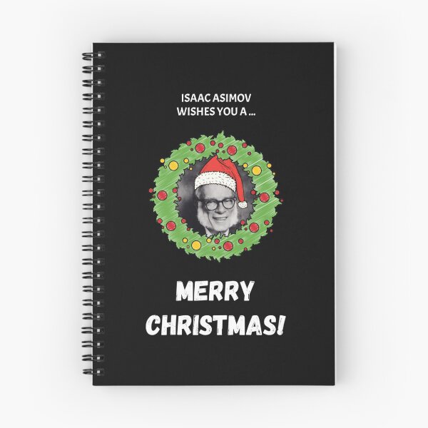 Item preview, Isaac Asimov Wishes You a Merry Christmas!   designed and sold by HCDArtdesign.
