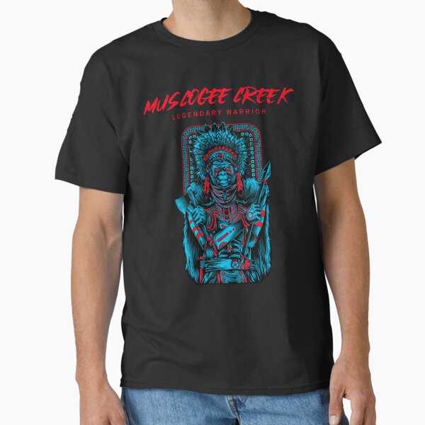 Artikel-Vorschau von MUSCOGEE CREEK LEGENDÄRER KRIEGER, designt und verkauft von NativeMailman.