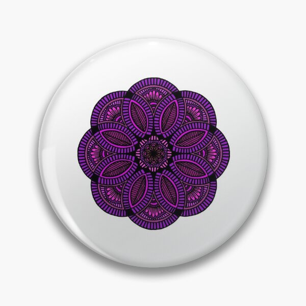 Item preview, Purple mandala circles designed and sold by annimandala08.