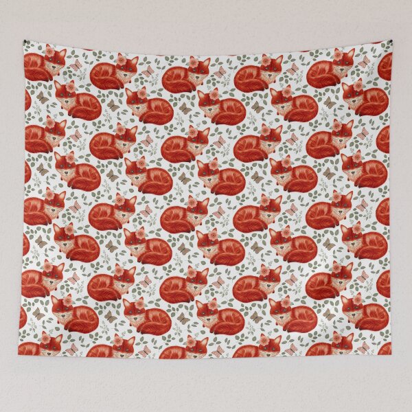 Item preview, Miss Fox designed and sold by Lilac Blooms Designs.