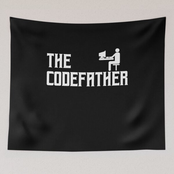 Item preview, Funny Tee The Codefather Coding Coder Developer Computer Nerd designed and sold by CTankdesign.