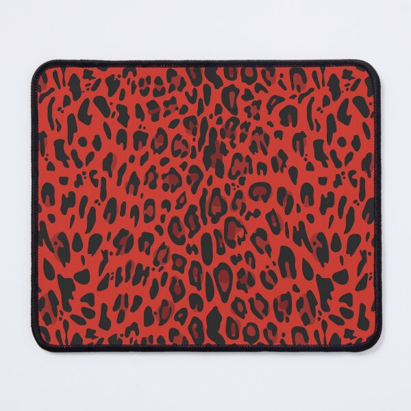 Item preview, Pattern with red leopard print designed and sold by KatyaVitchenko.