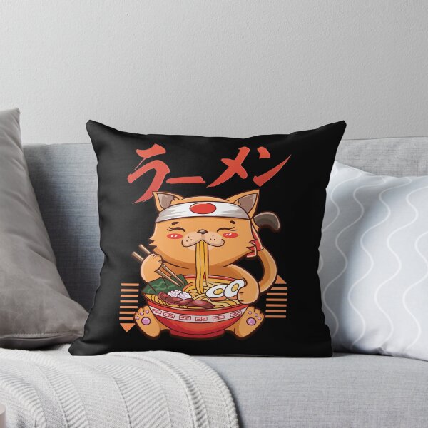 Item preview, Lucky Cat Ramen Cat Anime japonés Cute Kawaii designed and sold by SqualeForce.