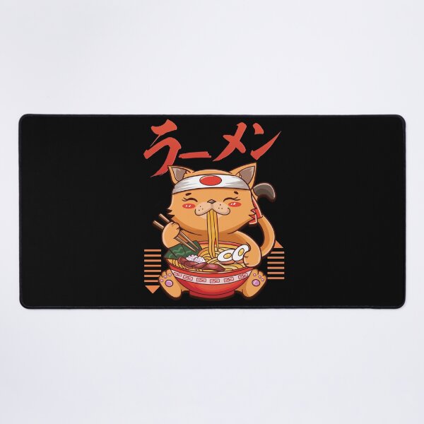 Item preview, Lucky Cat Ramen Cat Japanese Anime Cute Kawaii designed and sold by SqualeForce.