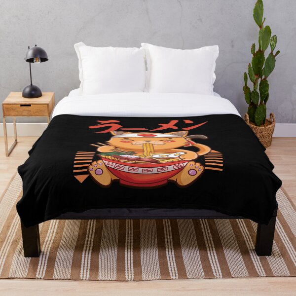 Item preview, Lucky Cat Ramen Cat Japanese Anime Cute Kawaii designed and sold by SqualeForce.