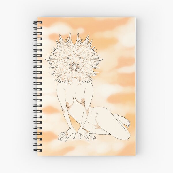 Item preview, Reclining angel (with background) designed and sold by peachy-doodle.