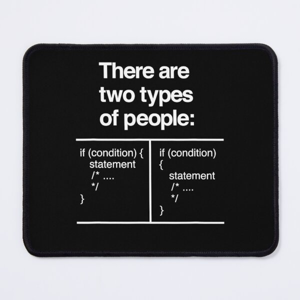 Item preview, Funny Tee There Are Two Types Of People Funny Programmer Coder designed and sold by CTankdesign.