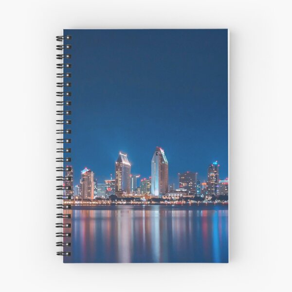 Item preview, San Diego at Night designed and sold by Sofia-Draws.