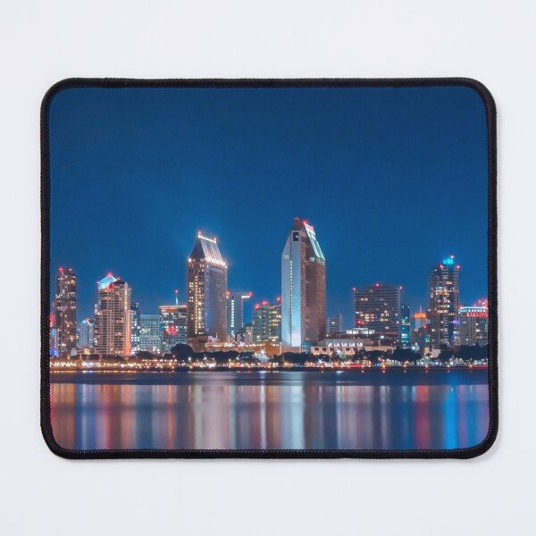 Item preview, San Diego at Night designed and sold by Sofia-Draws.