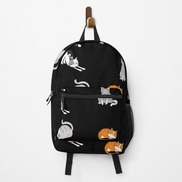 Item preview, Seamless Cut Cats Pattern Black Background designed and sold by Belhbib Art ⭐⭐⭐⭐⭐.