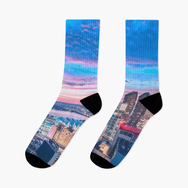 Item preview, San Diego Skyline at Night designed and sold by Sofia-Draws.