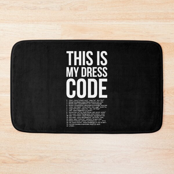 Item preview, Funny Tee This Is My Dresscode Coder Developer Computer Nerd Code Gift designed and sold by CTankdesign.