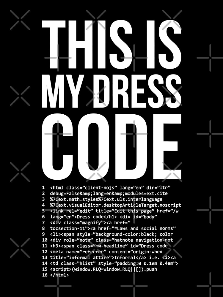 Thumbnail 3 of 3, Scarf, Funny Tee This Is My Dresscode Coder Developer Computer Nerd Code Gift designed and sold by CTankdesign.