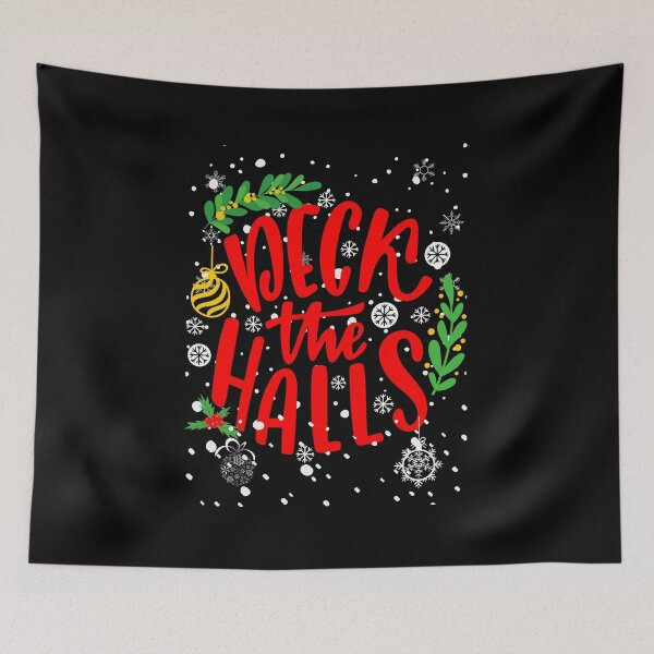 Item preview, Deck the halls Christmas gifts idea designed and sold by haledesign21.
