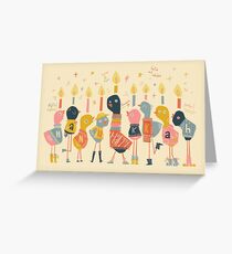 Happy tweety Hanukkah Greeting card Greeting Card