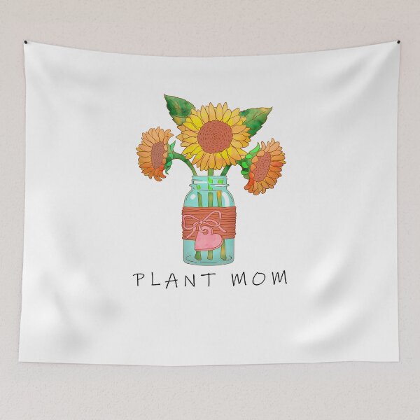 Item preview, plant mom sunflowers designed and sold by hedatla.