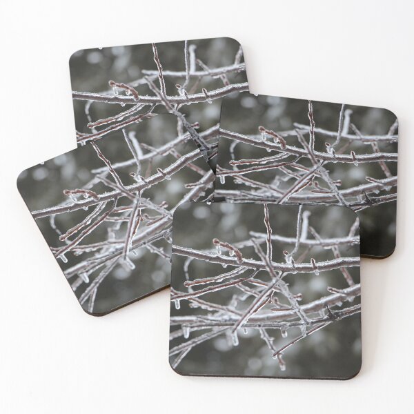 Item preview, Ice Covered Branches in the Winter designed and sold by JariHawk.