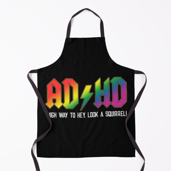 Item preview, ADHD Highway to Hey. Look a Squirrel Rainbow designed and sold by Dolphin Graphic.