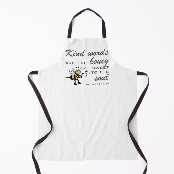 Item preview, Christian Design - Kind Words are like Honey Sweet to the Soul - Proverbs 16 verse 24 designed and sold by simplydesignart.