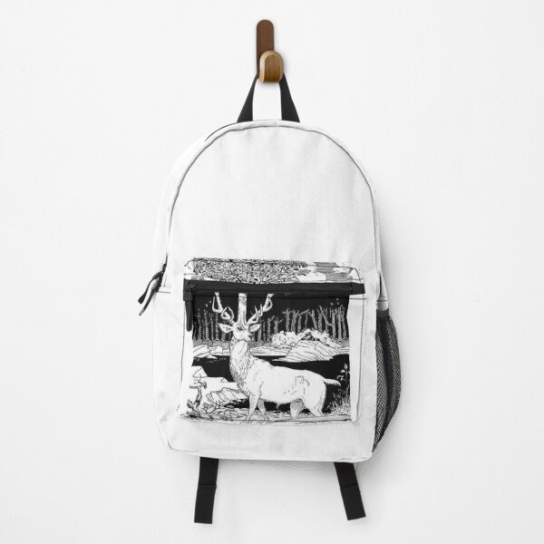 Item preview, Ink Drawing Wild Deer Art Print designed and sold by Eva Vincent.