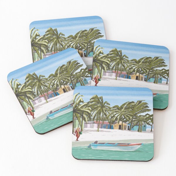 Item preview, Barbados vintage travel poster  designed and sold by Arctic frame studio.