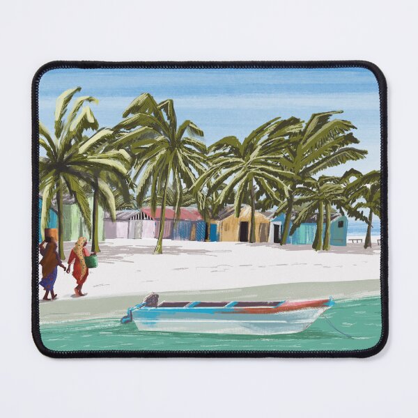 Item preview, Barbados vintage travel poster  designed and sold by Arctic frame studio.