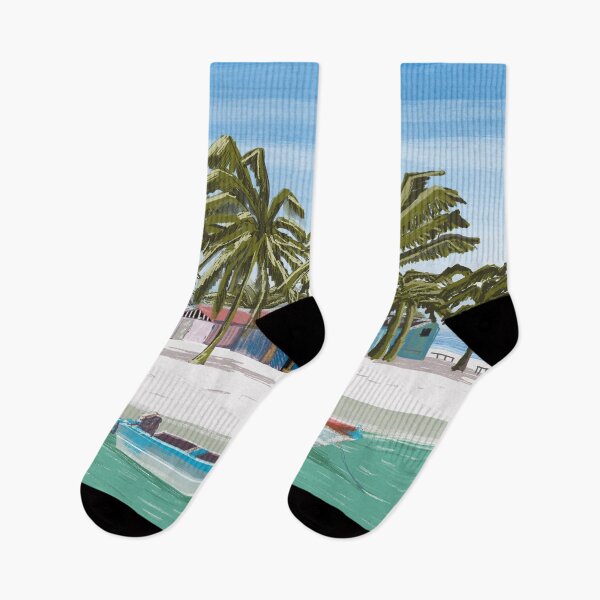 Item preview, Barbados vintage travel poster  designed and sold by Arctic frame studio.