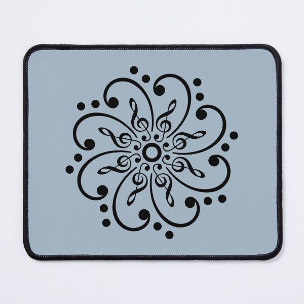 Item preview, Bass Clef, Treble Clef, Mandala, Music, Musician, Classic, Dance designed and sold by boom-art.
