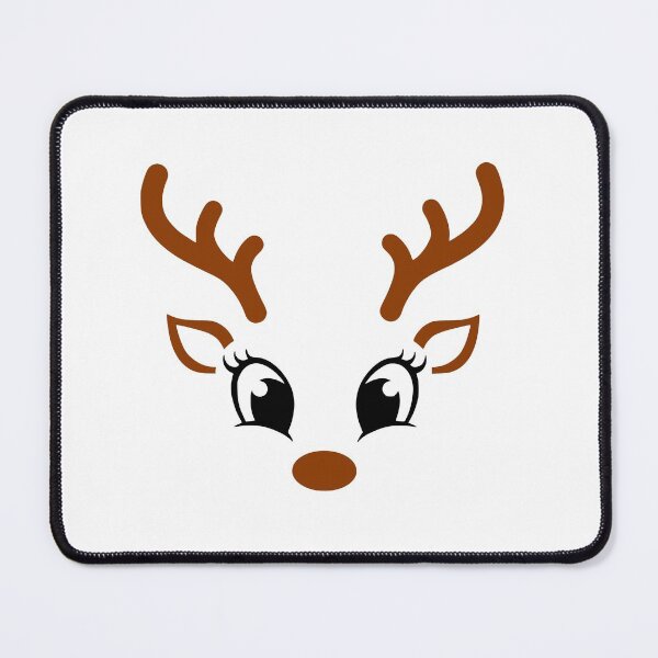 Item preview, Christmas Reindeer Faces Pack, Reindeer, Girl Reindeer, Boy Reindeer, Glasses Reindeer, Ribbon Reindeer, Christmas, w2 designed and sold by wshStudio.