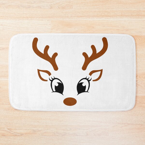 Item preview, Christmas Reindeer Faces Pack, Reindeer, Girl Reindeer, Boy Reindeer, Glasses Reindeer, Ribbon Reindeer, Christmas, w2 designed and sold by wshStudio.