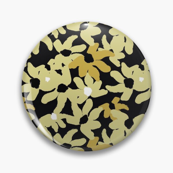 Item preview, Gold flowers seamless pattern designed and sold by Maria ehwas.