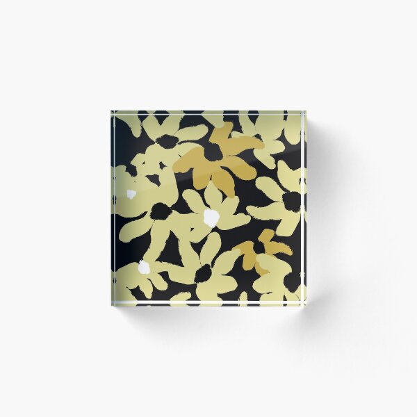 Item preview, Gold flowers seamless pattern designed and sold by Maria ehwas.