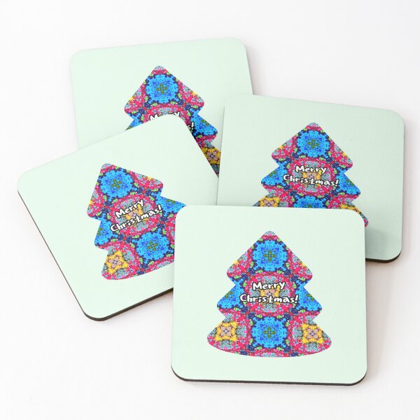 Item preview, Colorful Christmas tree patterns. designed and sold by Patternflower.
