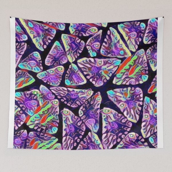 Item preview, butterfly wings, in neon light, trend of the year, abstraction, neon designed and sold by Maria Mihailova.