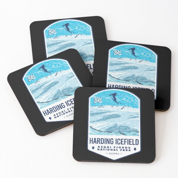 Item preview, Ski Harding Icefield Kenai Fjords National Park Alaska designed and sold by JordanHolmes.