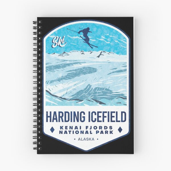 Item preview, Ski Harding Icefield Kenai Fjords National Park Alaska designed and sold by JordanHolmes.