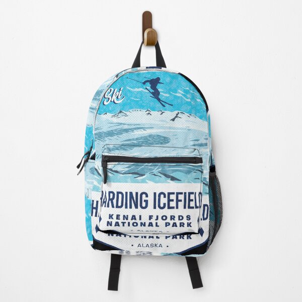 Item preview, Ski Harding Icefield Kenai Fjords National Park Alaska designed and sold by JordanHolmes.