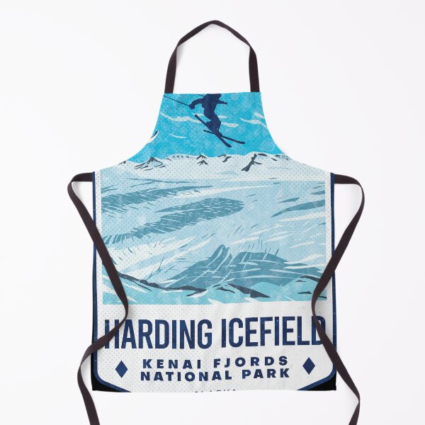Item preview, Ski Harding Icefield Kenai Fjords National Park Alaska designed and sold by JordanHolmes.