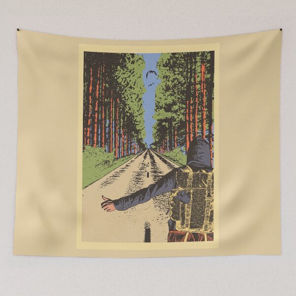 Item preview, Hitchhiker retro design designed and sold by NaturalSkeptic.
