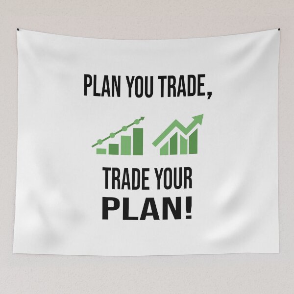 Item preview, Plan your trade, trade your plan designed and sold by saulmedia.