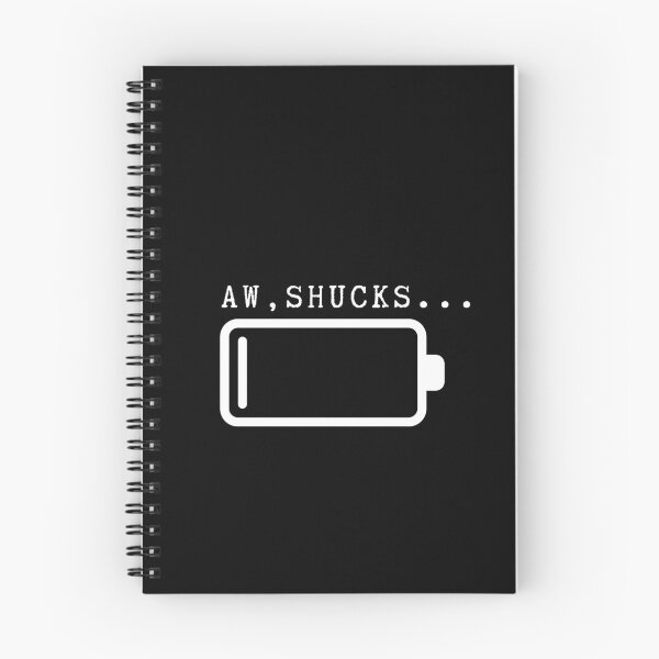 Item preview, AW SHUCKS (BATTERY) designed and sold by saraevscreen.